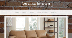 Desktop Screenshot of carolina-interiors.com